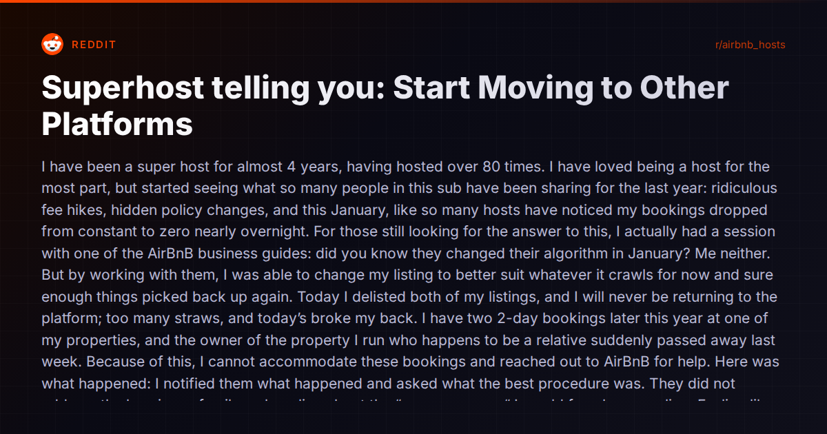 When Airbnb Stops Working for You: A Practical Guide to Platform Diversification in 2026