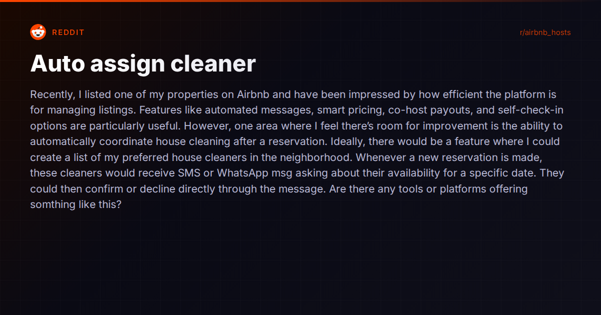 Auto-Dispatching Cleaners After Every Booking: What Actually Works