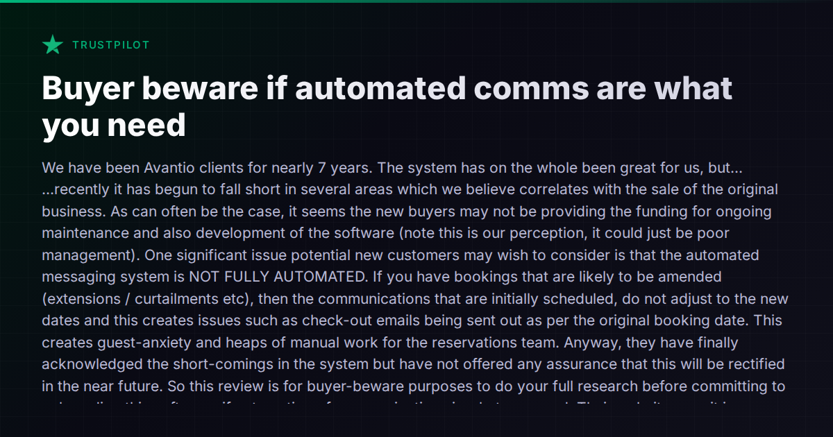 When "Automated" Messaging Doesn't Actually Automate: A Common PMS Trap
