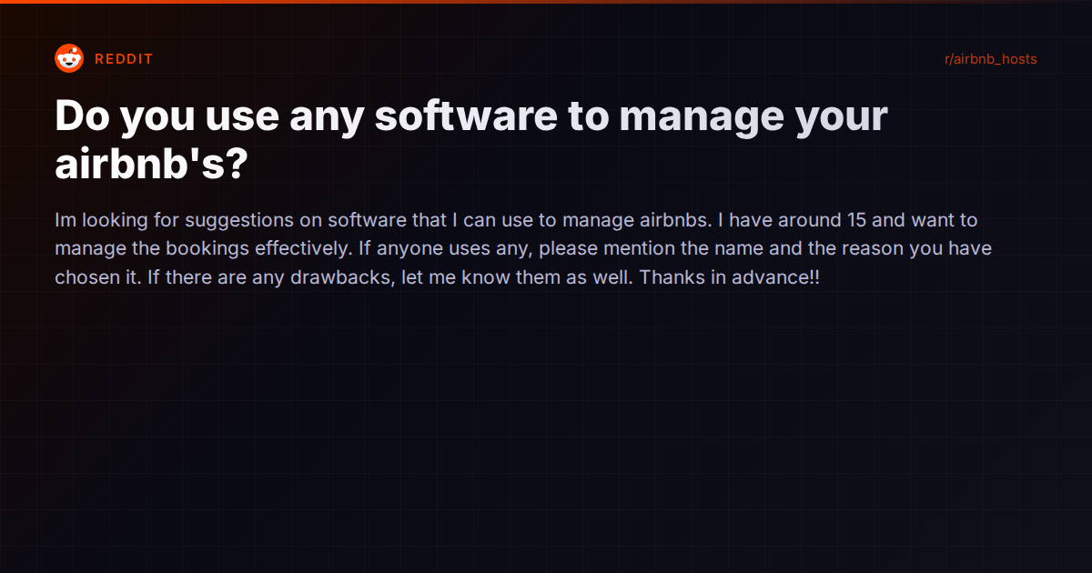 Choosing Property Management Software at 15+ Listings: What Actually Matters