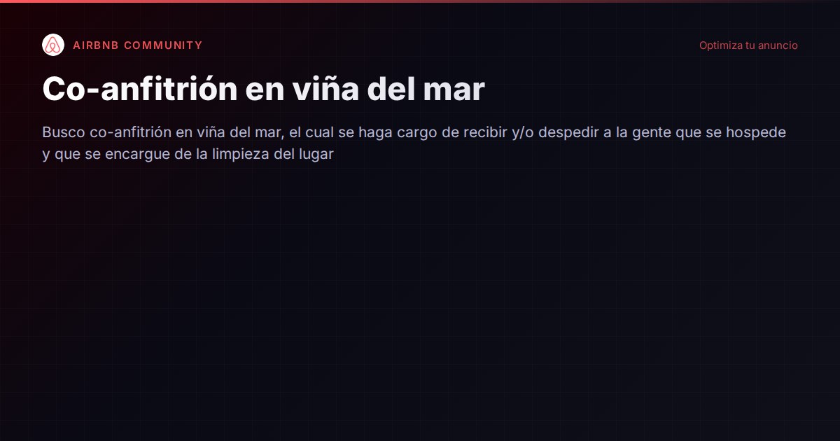 Gestión remota de alquileres vacacionales: cómo resolver el problema del co-anfitrión sin depender de contactos locales
