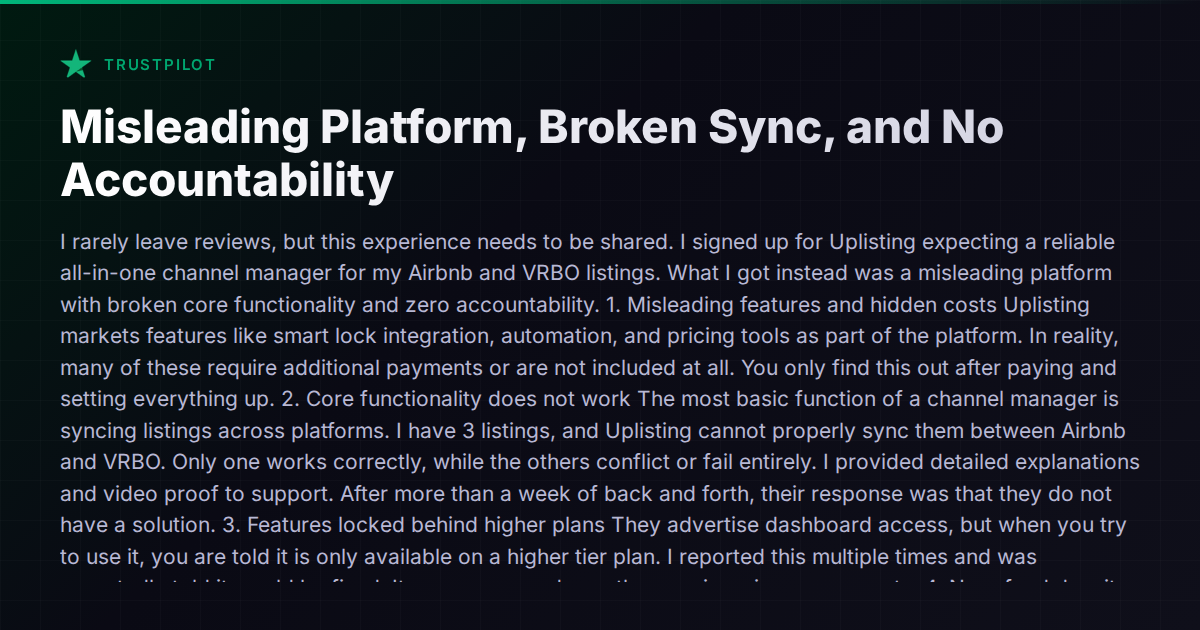 Hidden Costs, Broken Sync, and No Refunds: The Real Risk of Choosing the Wrong Channel Manager