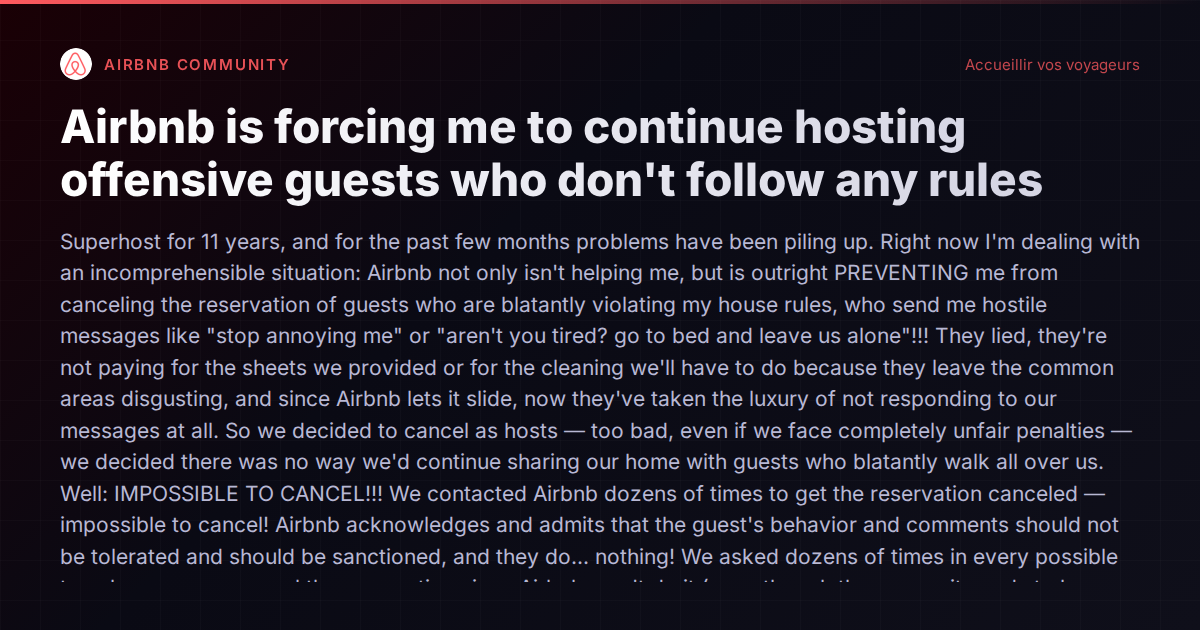 When You Can't Cancel: Why Hosts Still Have No Emergency Eject Button in 2026