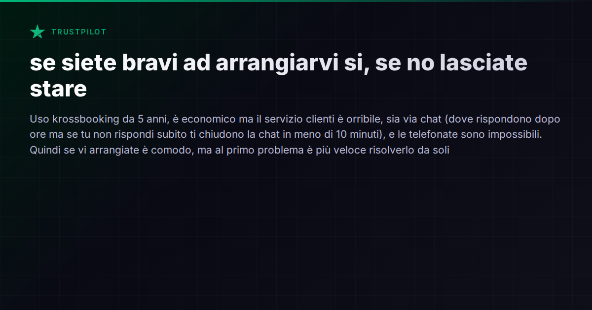 Quando il PMS costa poco ma il supporto non esiste: il dilemma del property manager italiano