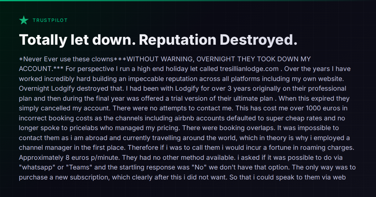 What Happens When Your PMS Cancels Your Account Without Warning
