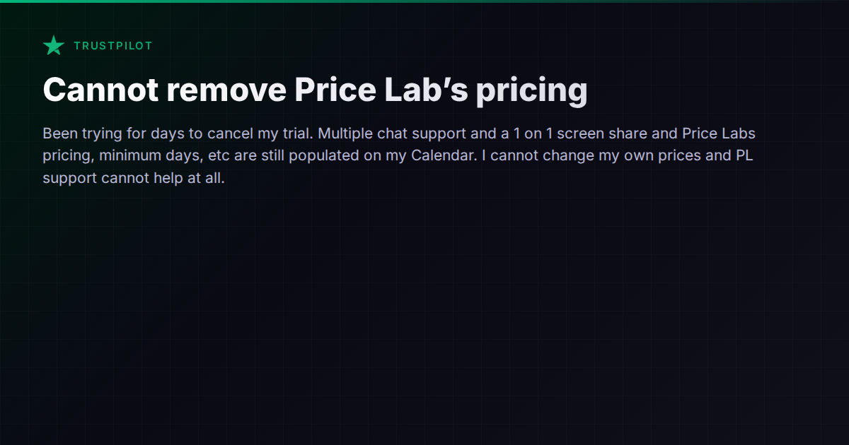 When You Can't Take Back Your Own Calendar: The Hidden Risk of Pricing Tool Trials